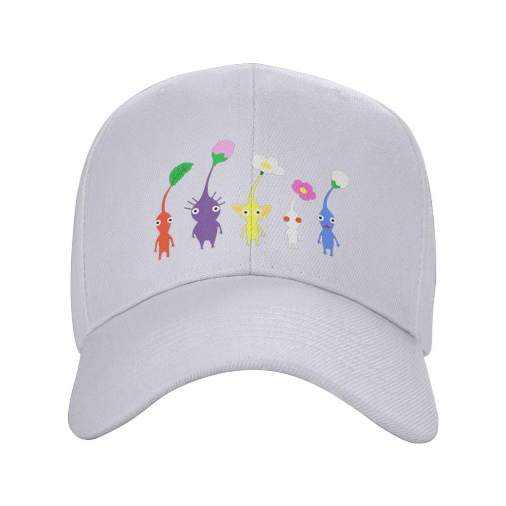 Vintage Cute Pikmin Game Baseball Caps Snapback Men Women Hats Outdoor Cap Hip Hop Baseball Hat Casquette