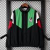 Unisex Long Windbreaker Jacket Retro Sport Coat Football Training Outdoor Casual Wear Fall Winter