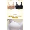 Plus Size Women Seamless Thin Full Cup Wireless Gathering Bra For Large Bust