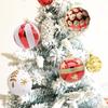 Weihnachtskugeln, 6 Stück 6 cm/ 2,36 Zoll Christbaumschmuck Bruchsicher Weihnachtskugeln Weihnachtsbaumkugeln Weihnachtsdeko für Zuhause