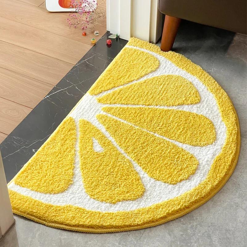 Ins Fresh Carpet, Bathroom Floor Mat, Water-Absorbing Anti-Slip Mat, Entrance Door Mat, Floor Mat, Home Decoration