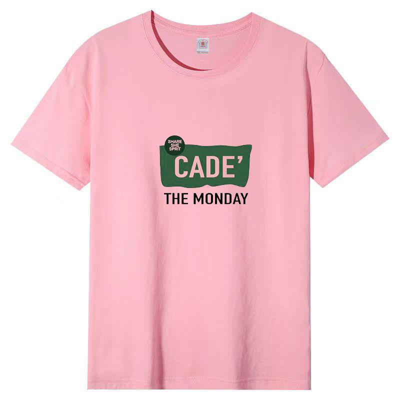 

Корейская новая футболка с круглым вырезом и короткими рукавами, женская внешняя одежда, модная свободная 3XL