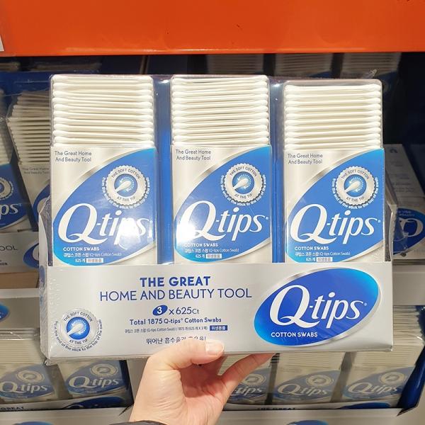 

QTIPS Ватные тампоны 625P x 3, корейская косметическая косметика
