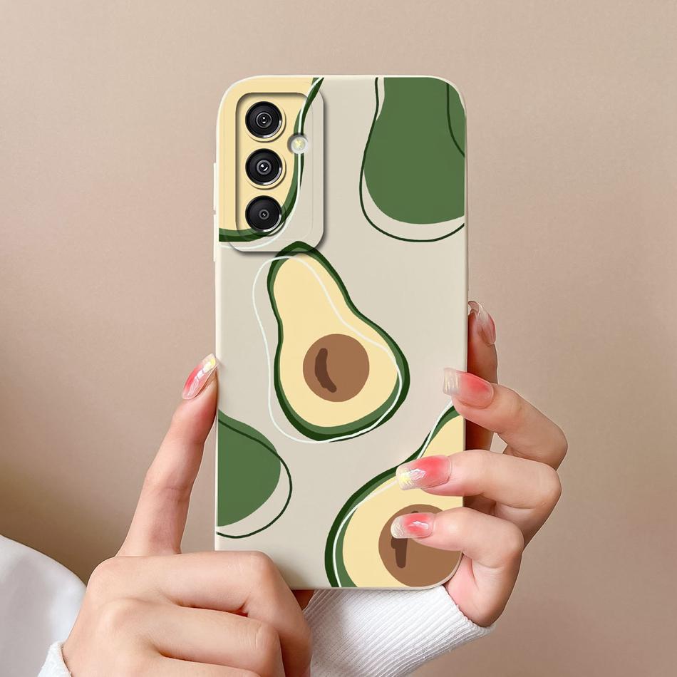 Cute Case For Samsung Galaxy A15 Funny Full Protection Soft Liquid Silicone Anti Choc Phone Cover For Samsung A15 A 15 Fundas