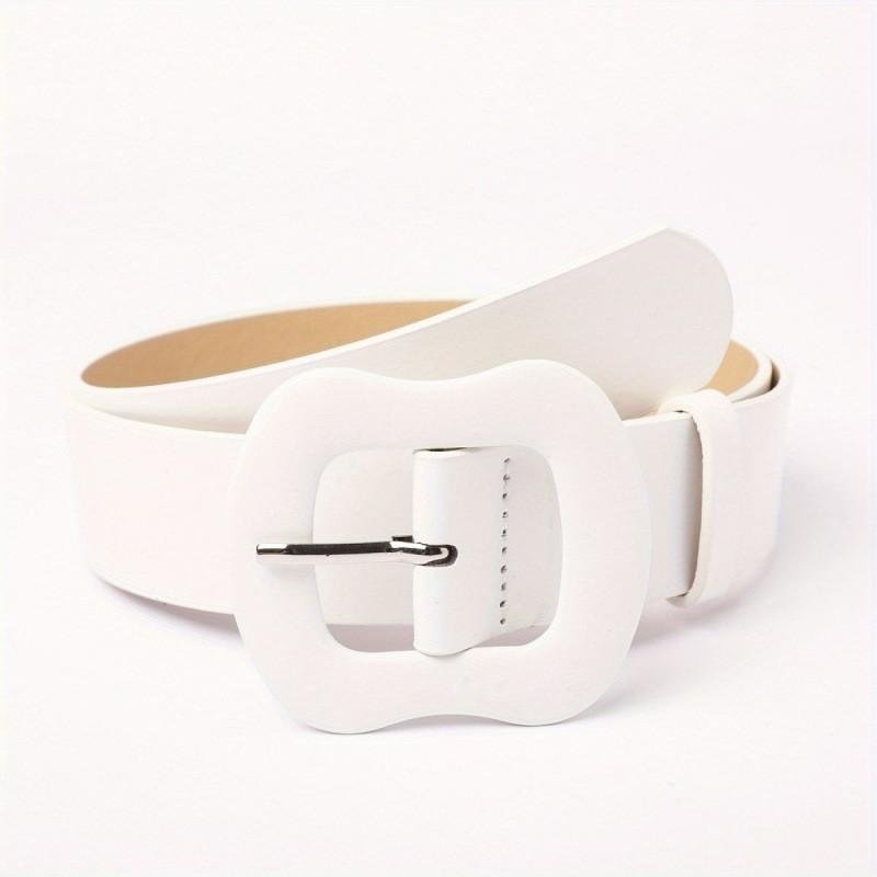 Stylish Korean Candy Color Women's Wide Waist Belt For Fashionable Dresses And Jeans