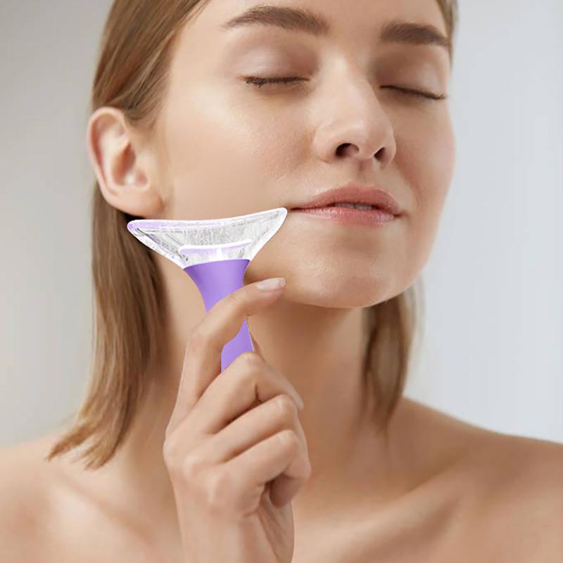 Facial Ice Roller For Face Premium With Carry Case And 2X Rollers For Long Lasting Cold