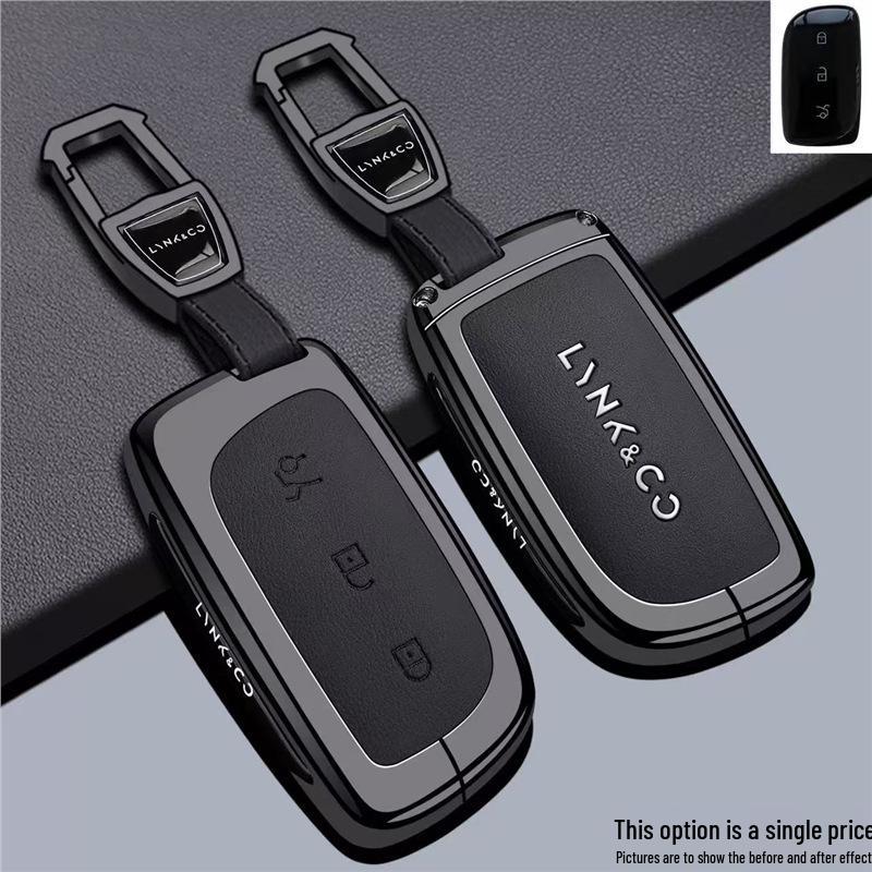 Lynk & Co 09 Key Case Shell with Buckle for Models 03/02/01/05/06/07/08 & EMP 900/Z20/Z10