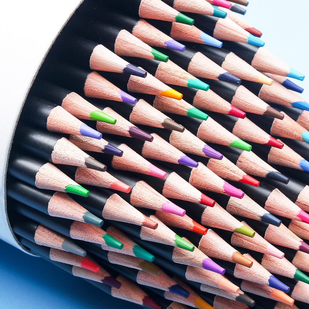 120-Color Professional Oil-Based Colored Pencil Set for Doodling and Painting