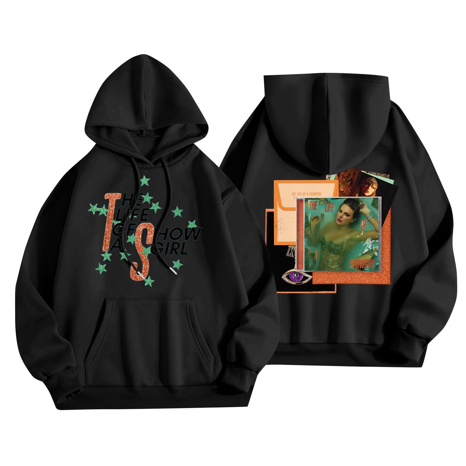 

Детская мода Легкий пуловер с длинным рукавом с карманами Толстовка с принтом 100