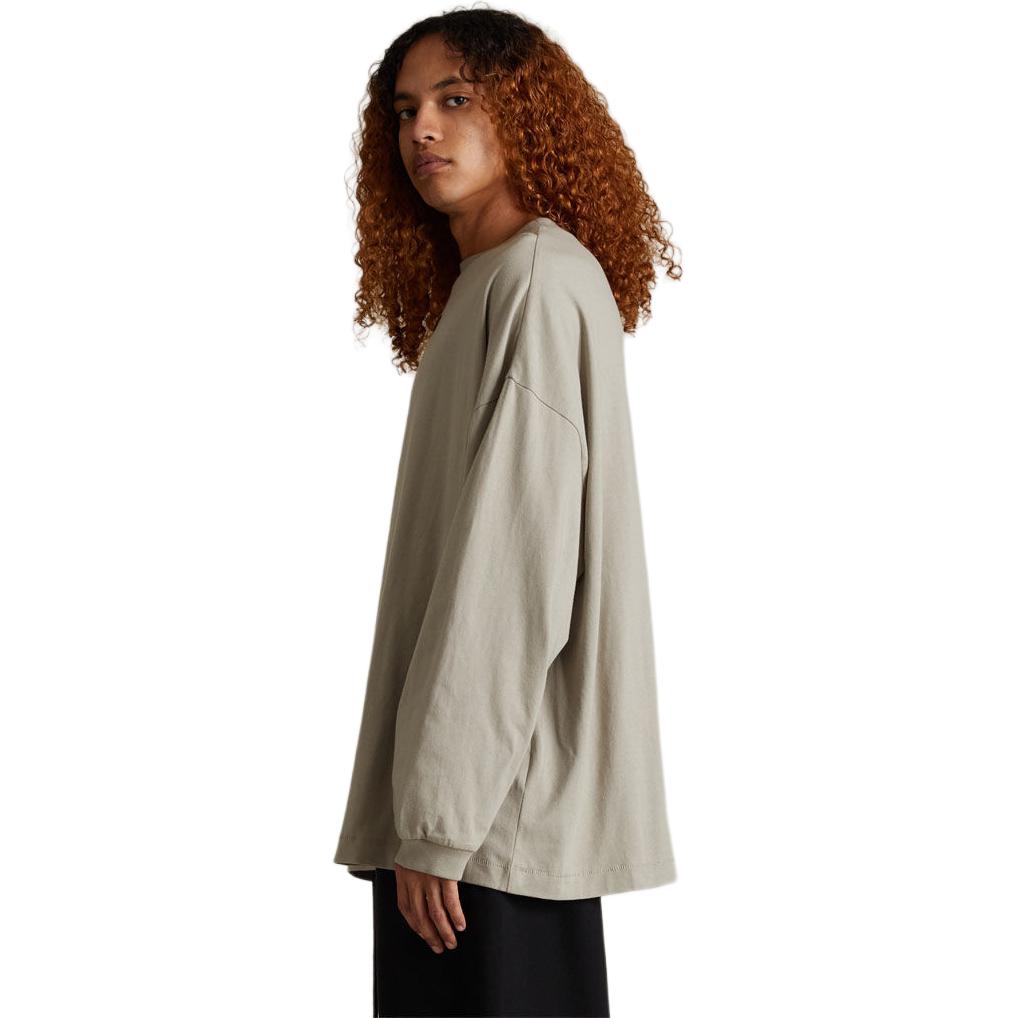 Fear of God Essentials Long-Sleeve Shirt II Seal Men Tops Grey 125SP244205F