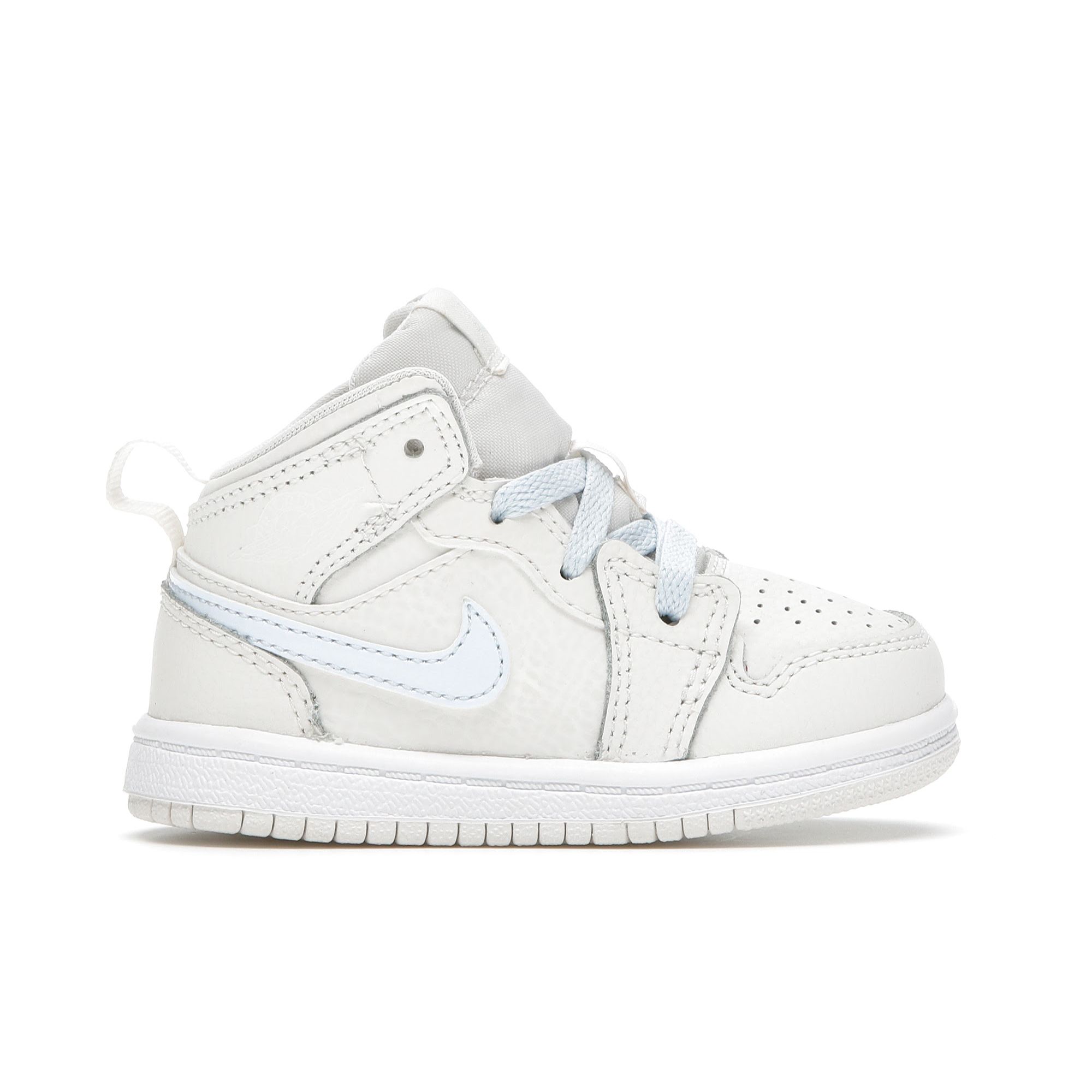 

Кроссовки Air Jordan 1 Retro Mid GT Phantom Baby серые Igloo-фиолетовый-пояс-синий-оттенок 644507-035