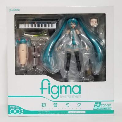 Figma Hatsune Miku Live Stage Ungefähr 140 mm ABS PVC bemalte bewegliche Figur Ver. (nicht maßstabsgetreu) &