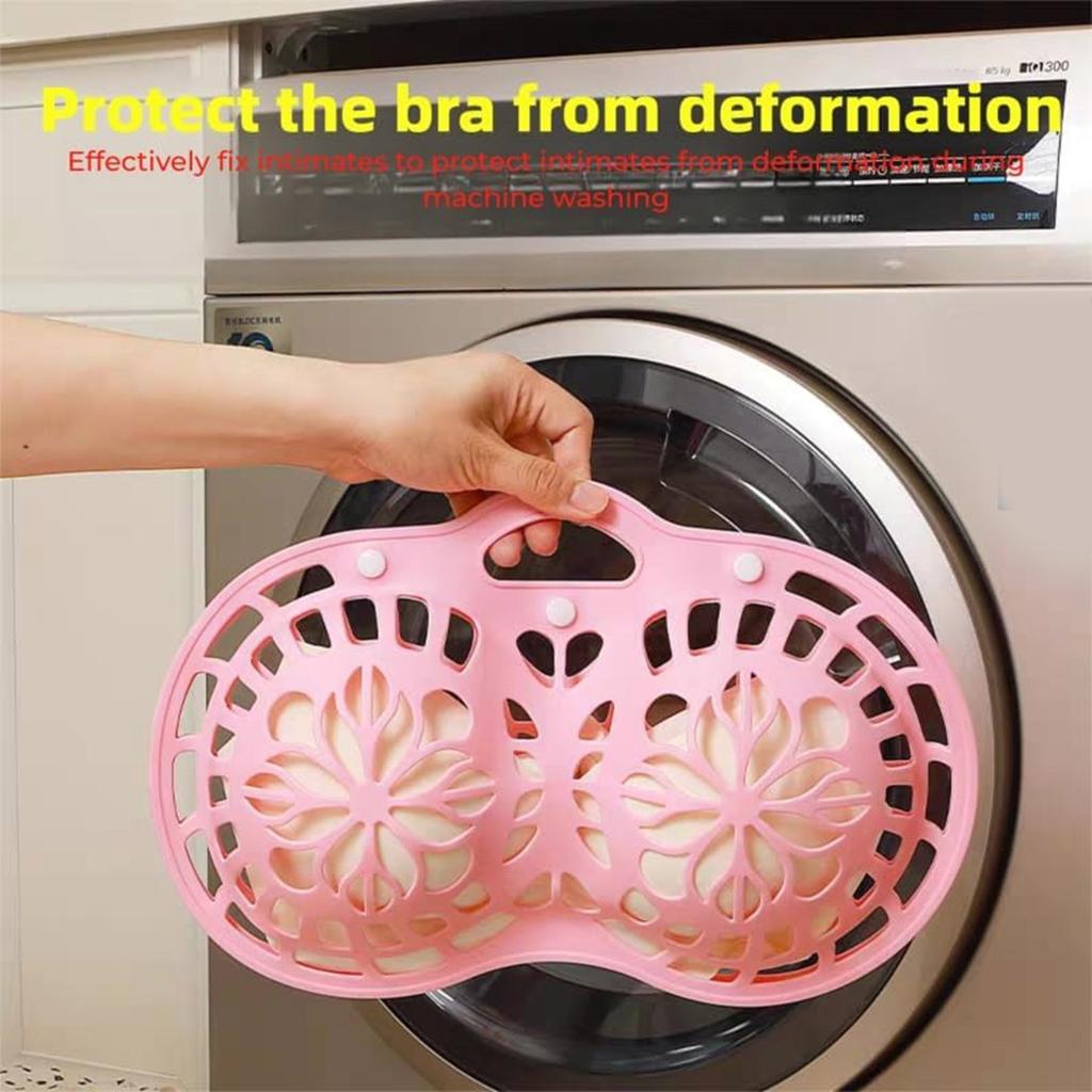 Bras Wash Bag Reinforced Mesh Laundry Protectors for Delicates Underwear Sports Bras Machine Washable Sturdy Silicone