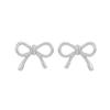 Chic Hollow Bowknot Fresh Stud Earrings for Women