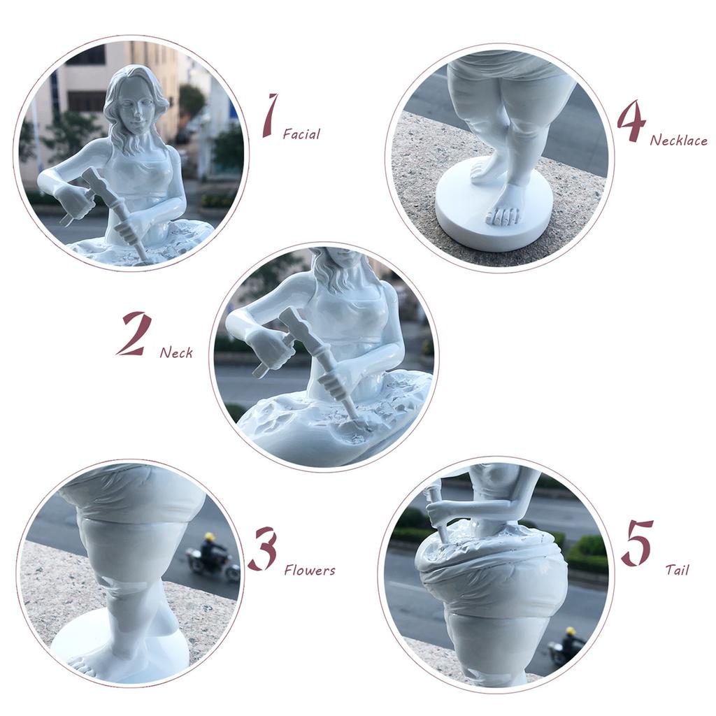 1pcs Weight Loss Slimming Goddess Statue, Decorative Figurines, Sculpture, Bedroom Model, Yoga, Gym, Gym Ornament, Gift for Girls