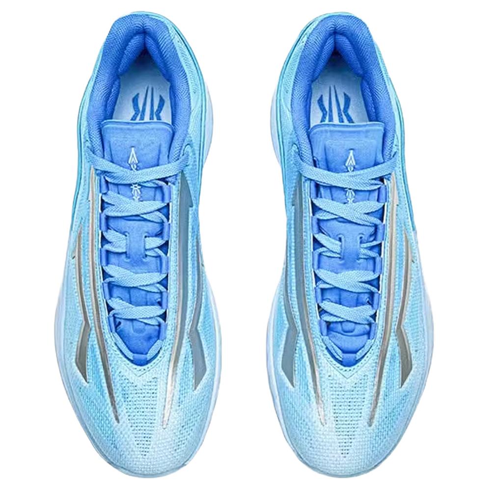 Anta Kai Speed 2 Versatile Simple Fashion Shock Absorption Wear-Resistant Breathable Low-Top Basketball Shoes Men Sneaker Blue 912631114-3