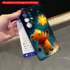 2DFlat Samsung phone case Star-Gazing Bear in Snowfall Applicable to Galaxy S22 S23 S24 S25ULTRA S26 A12 A13 A14 A15 A16