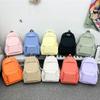 Backpack Female Junior High School High School Student School Bag Ins Japanese Simple Versatile Large Capacity Travel Backpack Male