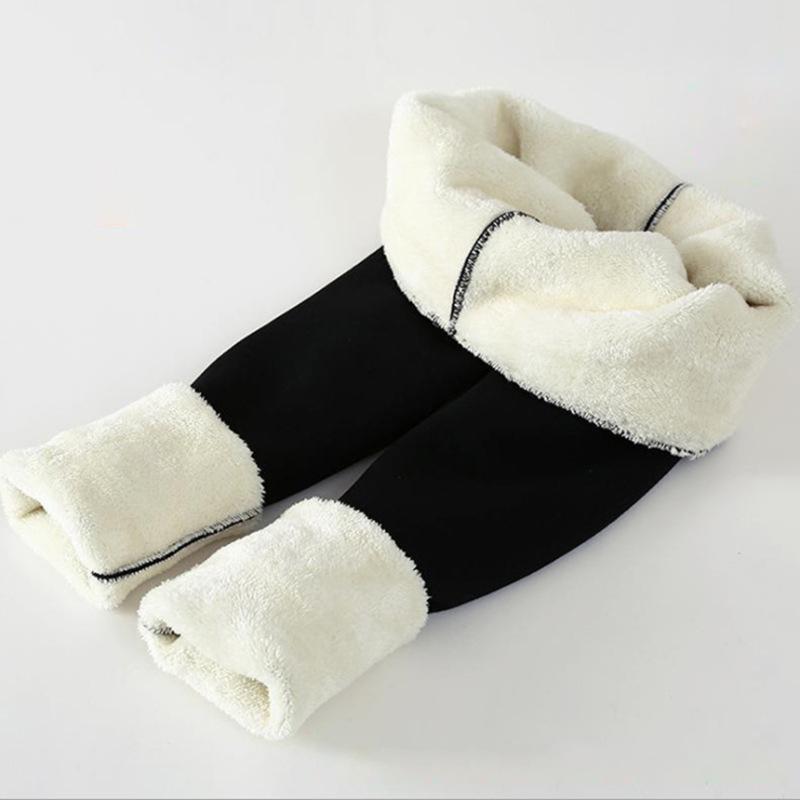 High Waist Warm Pants Winter Skinny Thick Velvet Fleece Girl Leggings Women Trousers Pants for Women Leggings
