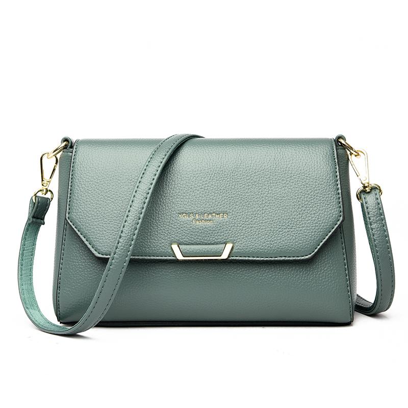 

Soft Leather Crossbody Shoulder Bag for Women Large Capacity Ladies Messenger Bags