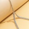 European & American Multi-layer Rhinestone Thigh Chain - Sexy Beach Elastic Leg Jewelry for Women
