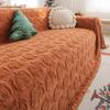 1Pc Settee Slipcover Gentle Fabric Updated Frosty Padded Soft pile Couch Towelhome Textile Cover towel Products