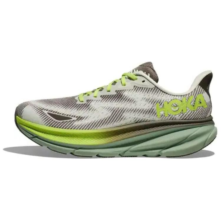 

Мужские кроссовки HOKA Clifton 9 GORE-TEX Slate Aloe Vera зеленые 1141470-STLV 41