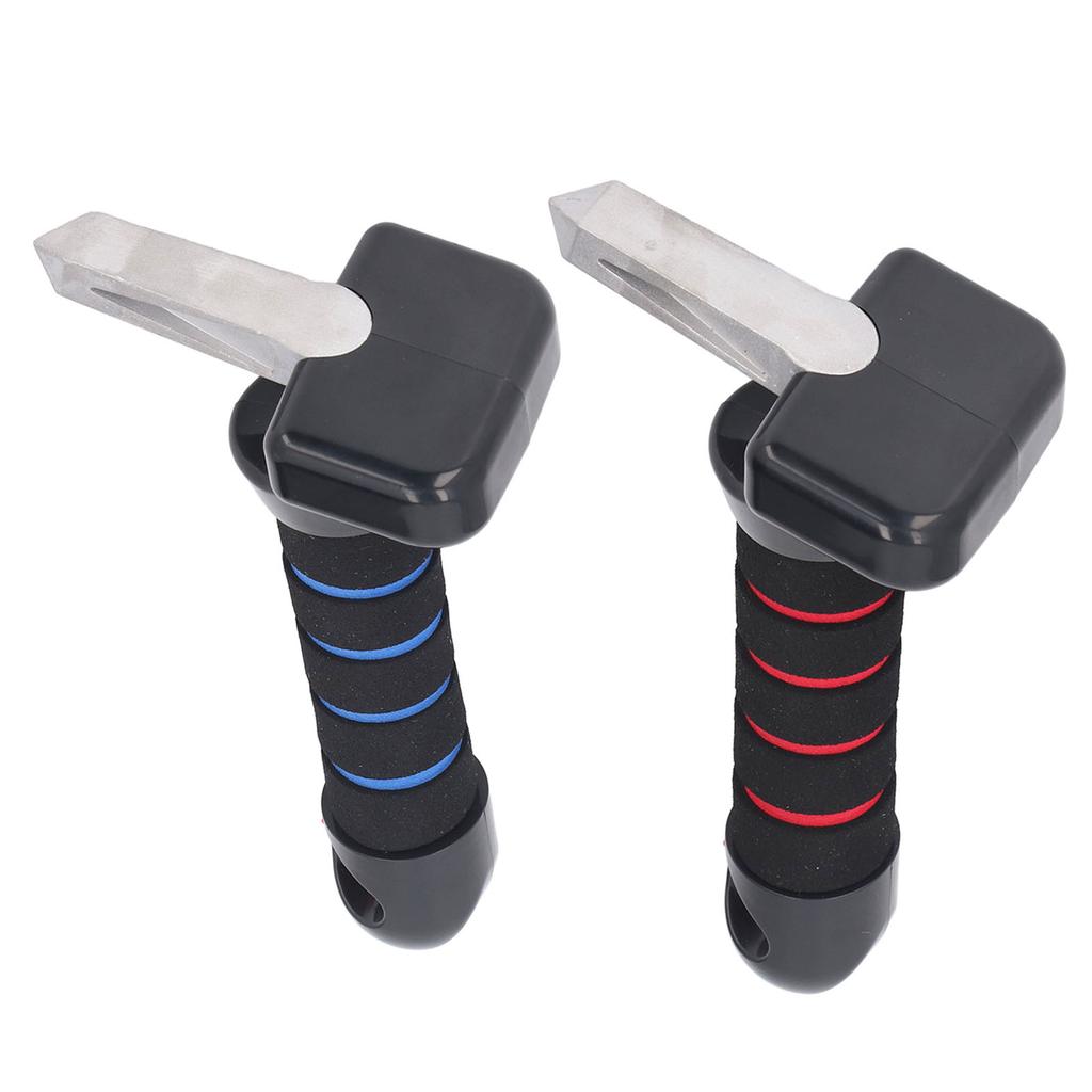 3 In 1 Car Door Handle with Seatbelt Cutter and Window Breaker High Load Bearing Non Slip Grip Vehic