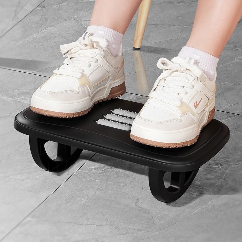 Adjustable Footrest Office Desk Under Foot Stool Anti-Crossed Legs Ergonomic Support