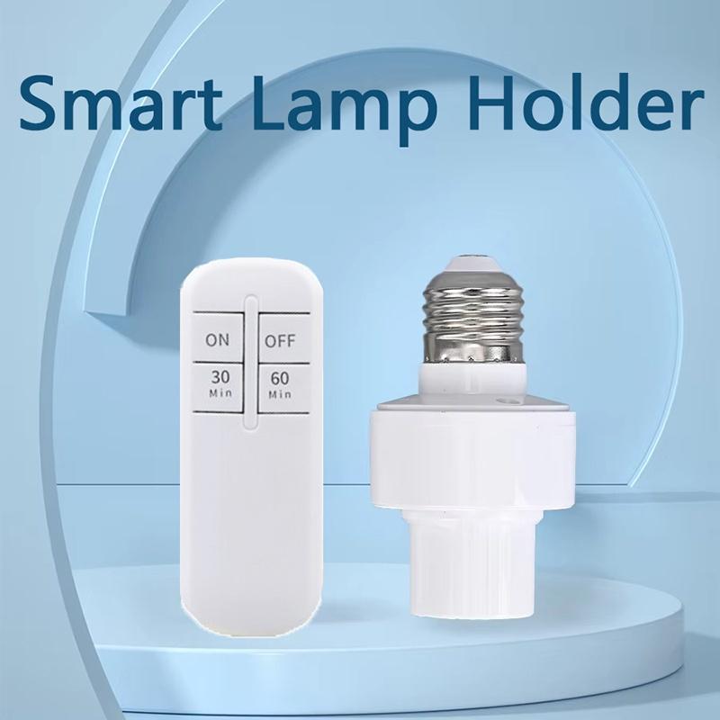 Wireless Remote Lamp Infrared Smart Convertible LED Lamp Holder E27 Smart Lamp With Remote Control Switch LED Light Bulb Socket