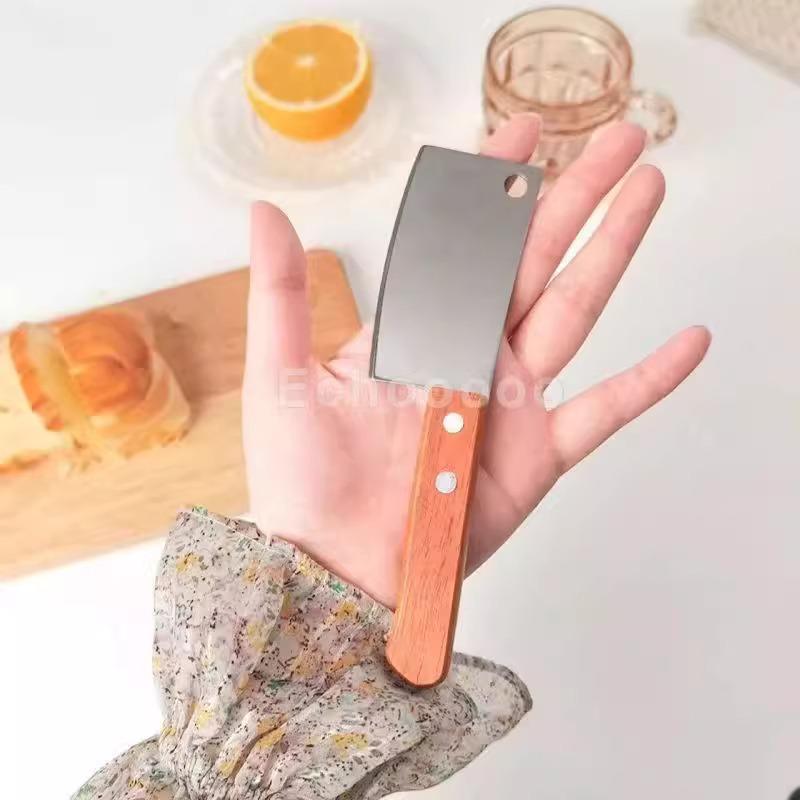 

Set of 2 [Newcomer 0.01] Mini Cleaver Cheese & Pizza Knives