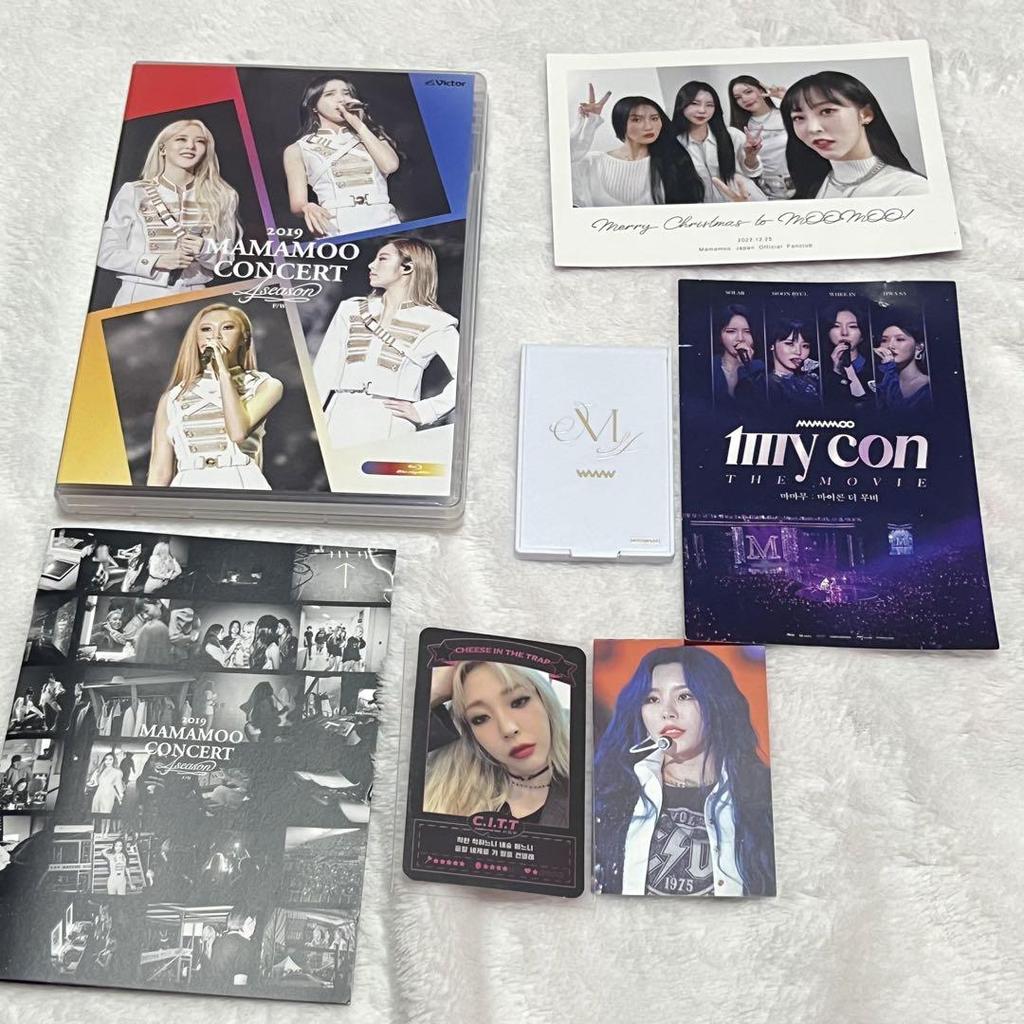 [USED] 2019 MAMAMOO CONCERT 4season FW Blu-ray
