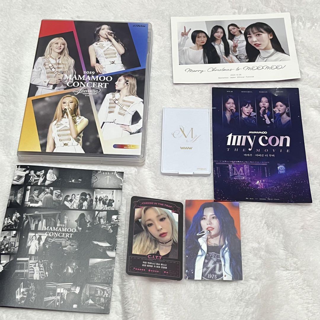 

[БУВШИЙ У ВЖИВАННІ] 2019 КОНЦЕРТ MAMAMOO 4season FW Blu-ray
