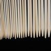 36Pcs Bamboo Knitting Needles 12Cm Single Pointed Straight Needles Odorless Sturdy Smooth for Handmade Sweater Scarf