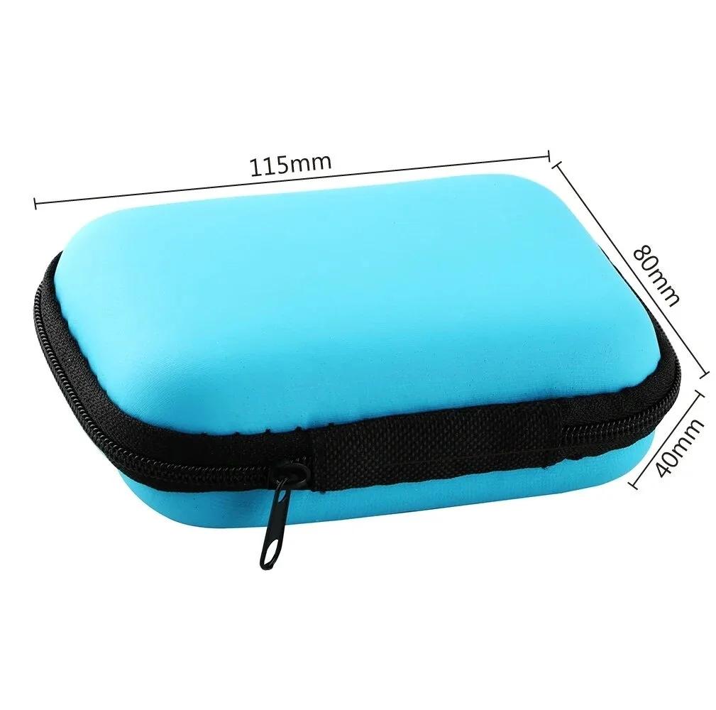 Electronics Storage Sundries Charging Case For Earphone Package Zipper Bag Portable Travel Cable Organizer