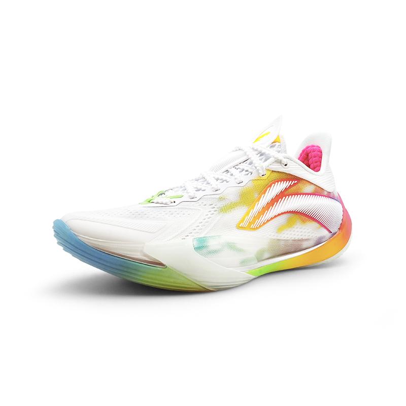 Li Ning Sonic 13v2 Fabric Cushioning Slip Resistant Abrasion Resistant Breathable Rebound Low top BOOM Technology ABAV075-14