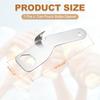 Stainless Steel Bottle Opener, Manual Can Punch Bottle Opener, Versatile Can Tapper for Beverage Beer Soda Cans Kitchen Camping