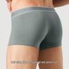 Men's 50S Combed Cotton Antibacterial Boxer Briefs 2-Pack