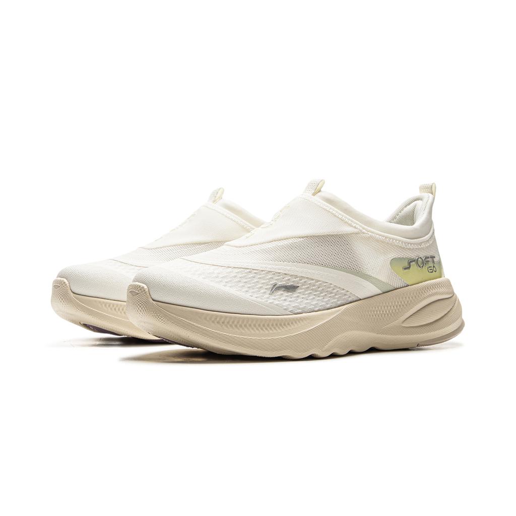 Li-Ning Soft Go 2 Retro Versatile Fashion Classic Shock Absorption Non-Slip Wear-Resistant Breathable Low-Top Casual Shoes AGLV006-13