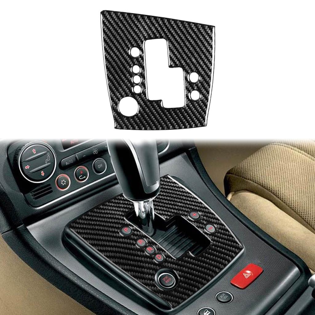 Real Soft Carbon Fiber Sticker Manual/Automatic Car Gear Shift Frame Panel For Alfa Romeo 159 2005-2019 2020 2025 2025 2025 LHD