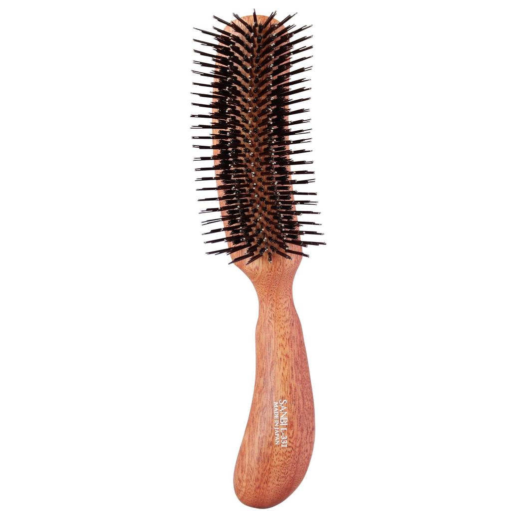 Hairbrush L Series nylon boar hair (S-type + L-331)