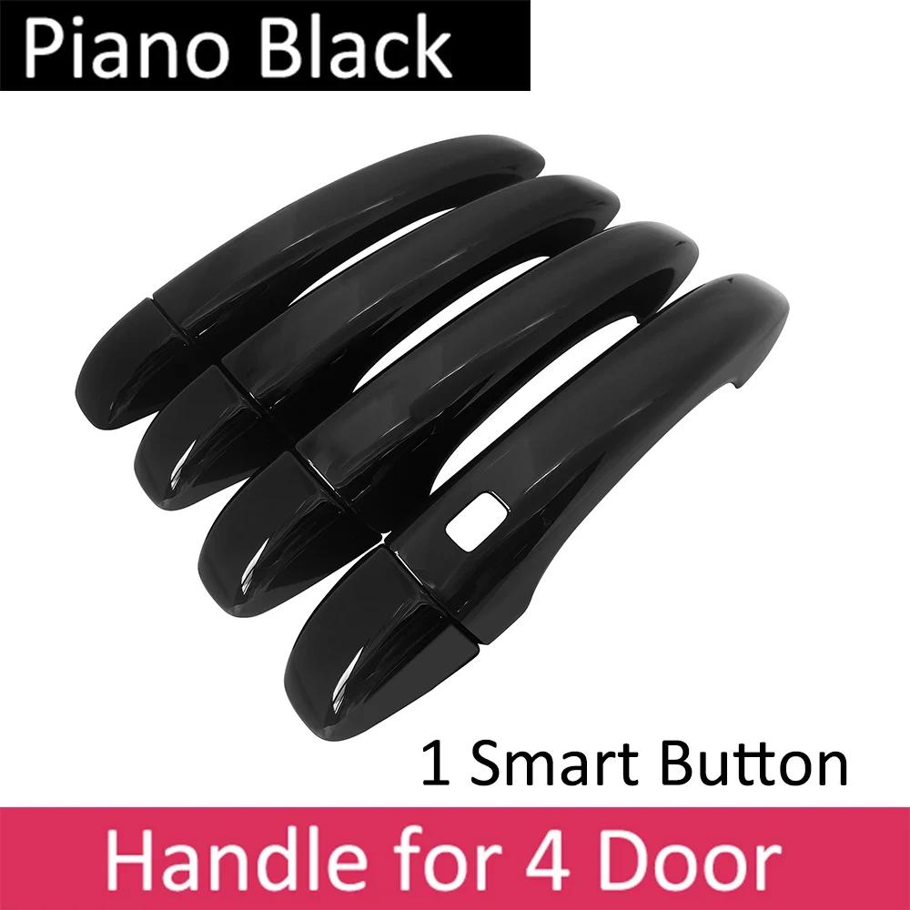 Car Door Handle Cover For Renault Megane 4 2016 2017 2018 2019 2020 2021 Anti-dusty Trim Scratch Protection ABS Auto Accessories