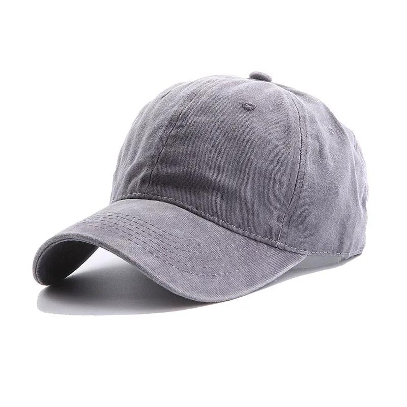 Dad Hat Vintage Cotton Baseball Cap For Men And Women Sportss Cap Adult Washable Cowboy Trucker Cap Custom Diy Logo