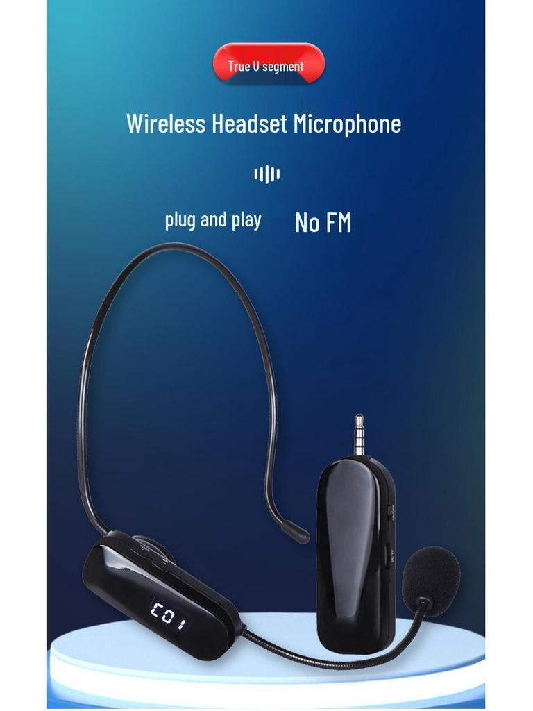 Wireless Headset Microphone for Teaching and Lectures