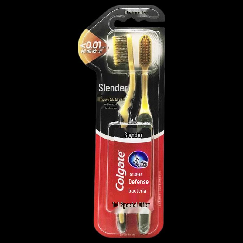 Colgate Slender Gold Charcoal Value Pack