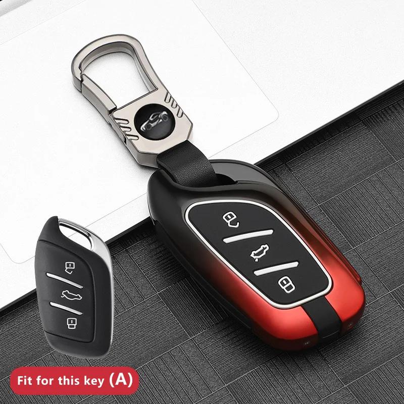 Zinc Alloy Car Key Case For Mg Mg4 Mg5 Mg6 Mg3 Mg7 Zs Ev Hs Ehs Zx Gt Roewe Rx3 Rx8 Erx5 Rx5 I6 I5 Keychain Cover Shell Fob Bag