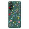 For Samsung Galaxy A36 5G Case Colorful Flower Branches Pattern Printing Straight Edge TPU Phone Back Cover