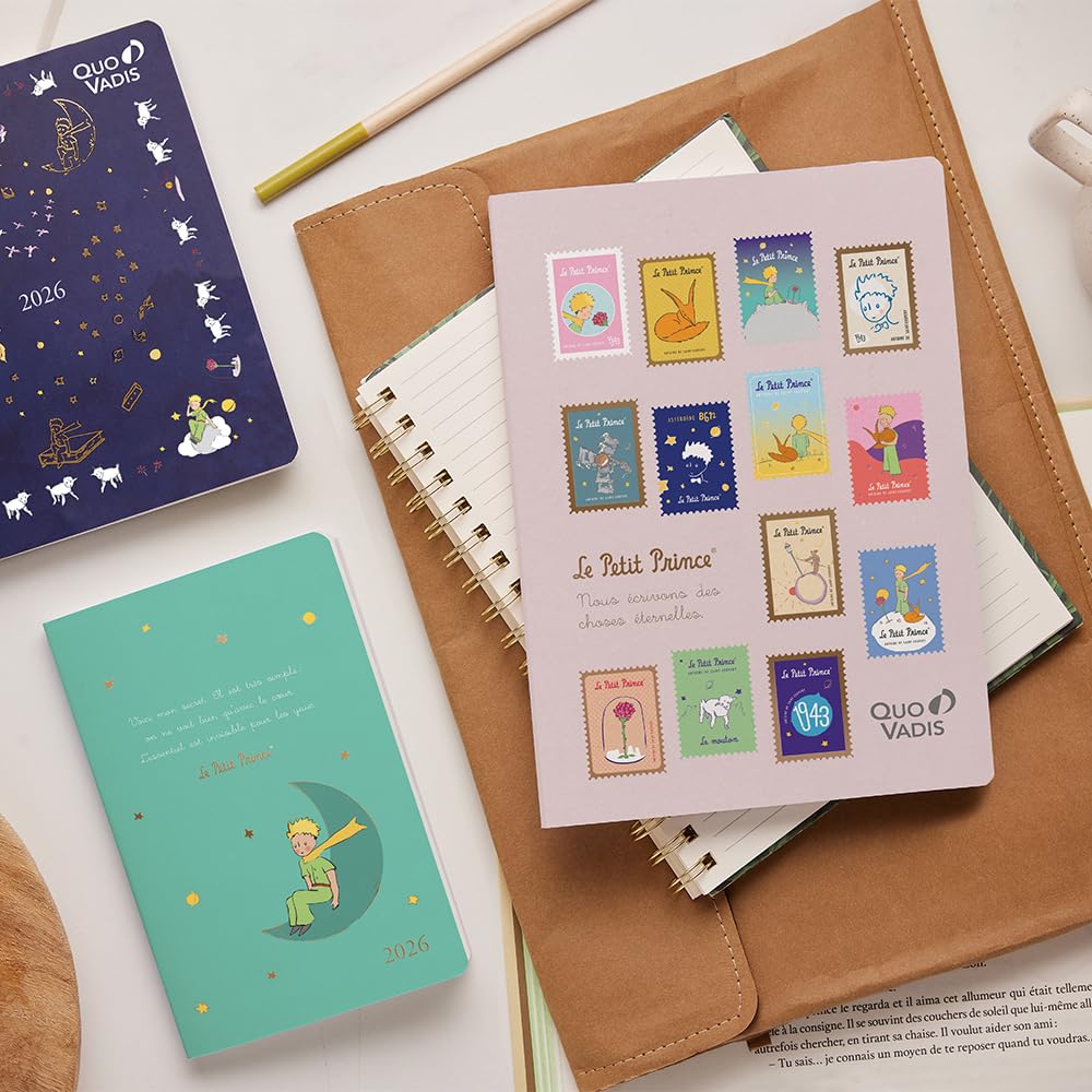 QUOVADIS 2026 Business Planner 'The Little Prince' Weekly Vertical 10x15cm Fox qv004pp2