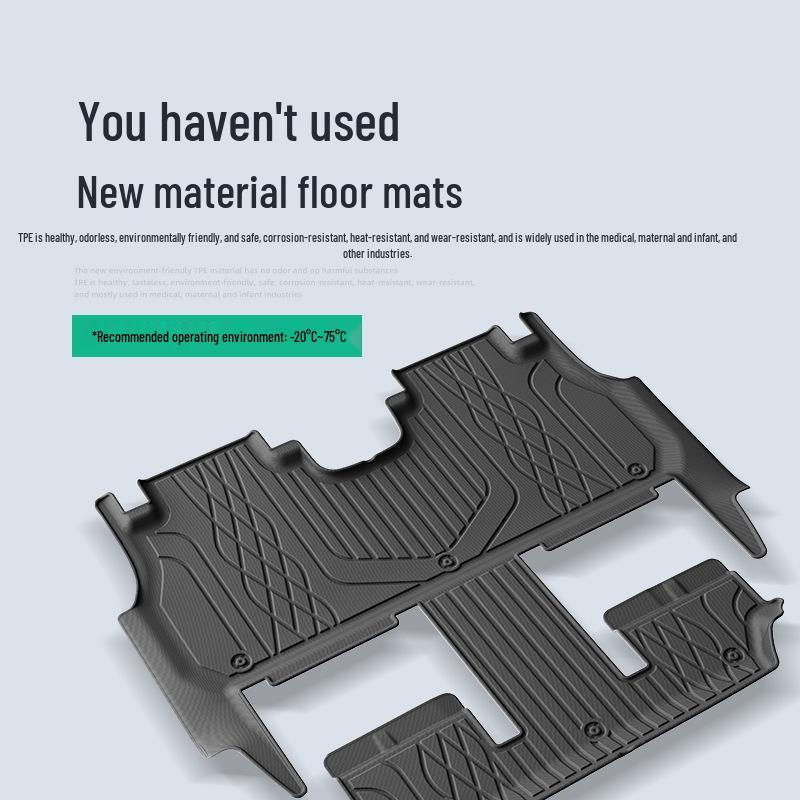 ZEEKR LS9 Car Custom TPE Floor Mats: Fits 26 Models, All-Weather Seat Back & Trunk Mats