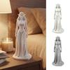 3D Printed Enchantress Figurine Carving Elf Ears Women Statue Sculpture Home Office Bookshelf Desktop Decoration Ornament